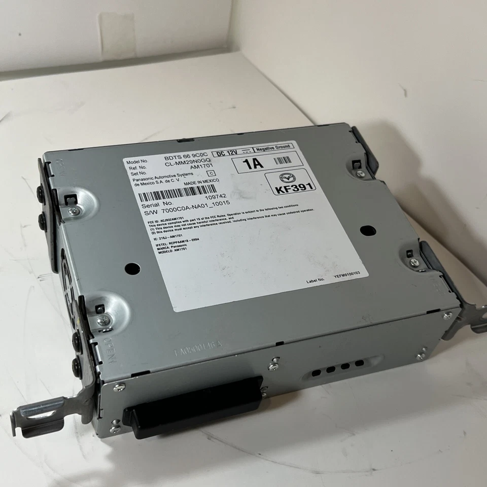 2019 MAZDA3 RADIO RECEIVER CONTROL MODULE BDTS669C0C OEM - Изображение 3 из 4