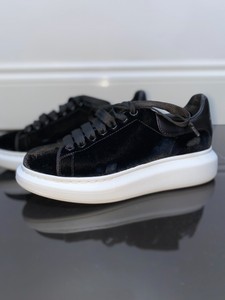 alexander mcqueen black velvet