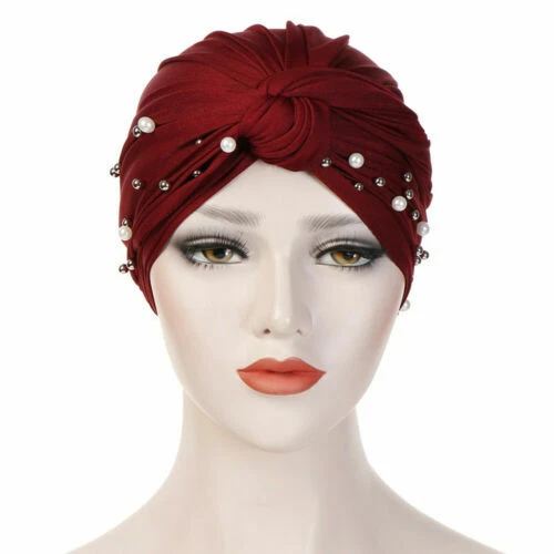 Chapeaux turbans noirs pour femme