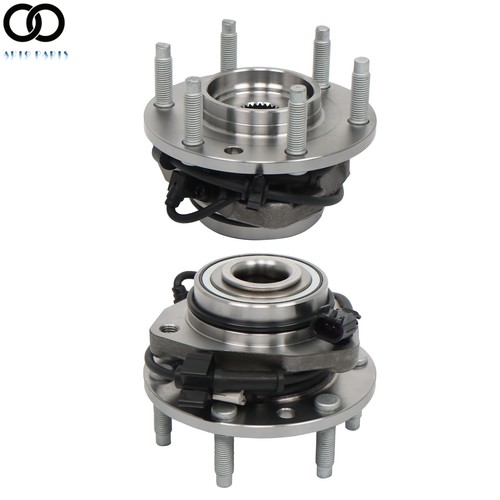 Par de cojinetes de cubo de rueda delantera para GMC Envoy Chevy Trailblazer 2002-2009 con ABS de 4x4 - Imagen 4 de 15