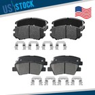 For Hyundai Sonata Azera Kia Soul Amanti Front and Rear Ceramic Disc Brake Pads