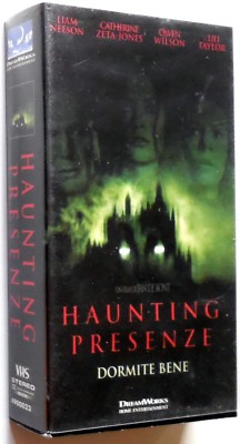 VHS PAL VIDEOCASSETA HAUNTING PRESENZE JAN DE BONT DREAMWORKS 1999