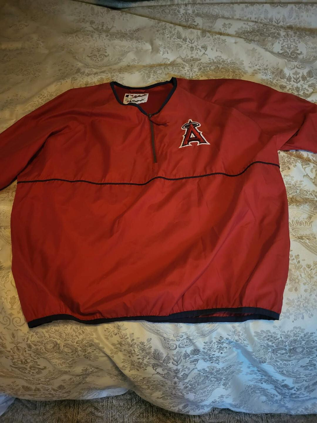 Aneheim Angels baseball warm up jacket men eBay