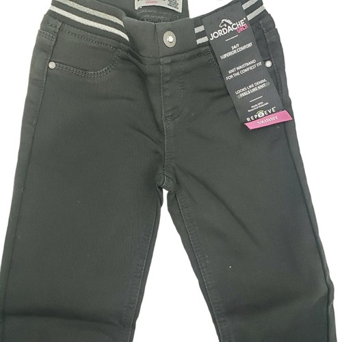 New Jordache Girls' Skinny Jeans Black Size 5 - Picture 4 of 8