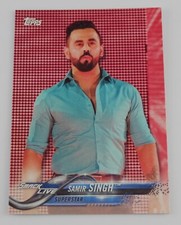 Samir Singh Topps WWE Wrestling Trading Card Raw Smackdown Wrestler #81