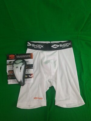 Shock Doctor CORE Compression Short w/ Bioflex Cup Boys Waist  28-30