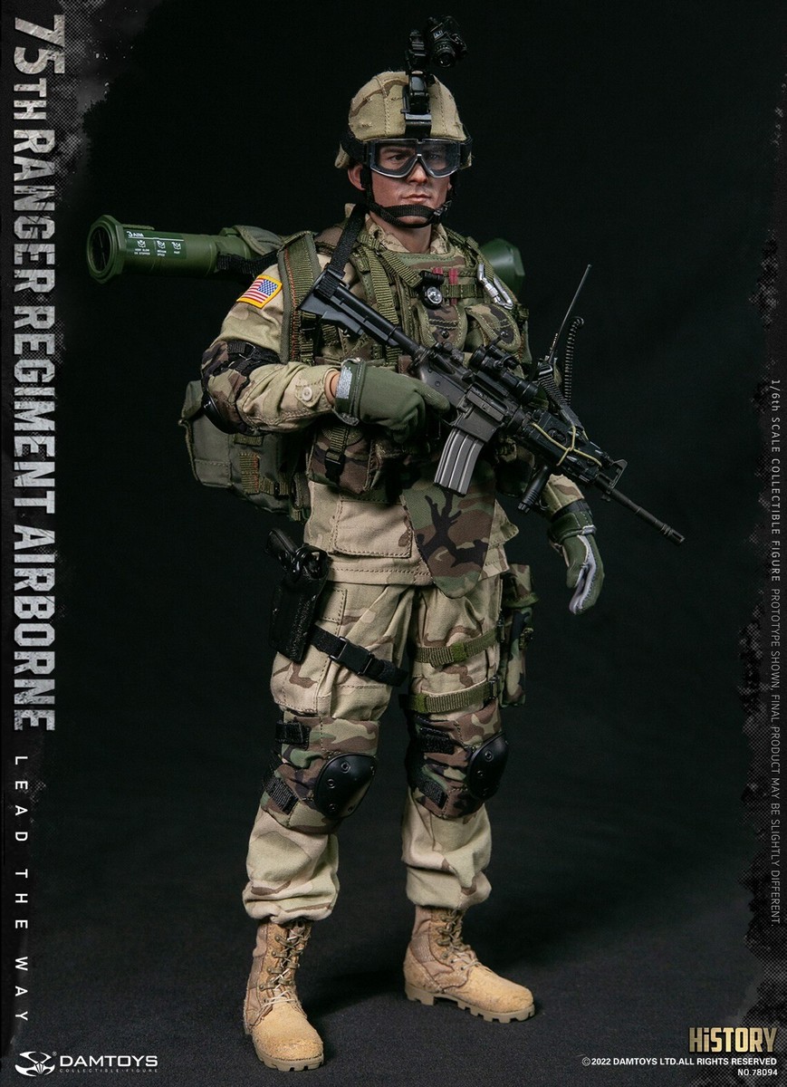 1/6 アメリカ陸軍 第75レンジャー連隊 エアボーン（78094） 1/6 アメリカ陸軍 第75レンジャー連隊 エアボーン SAWガンナー