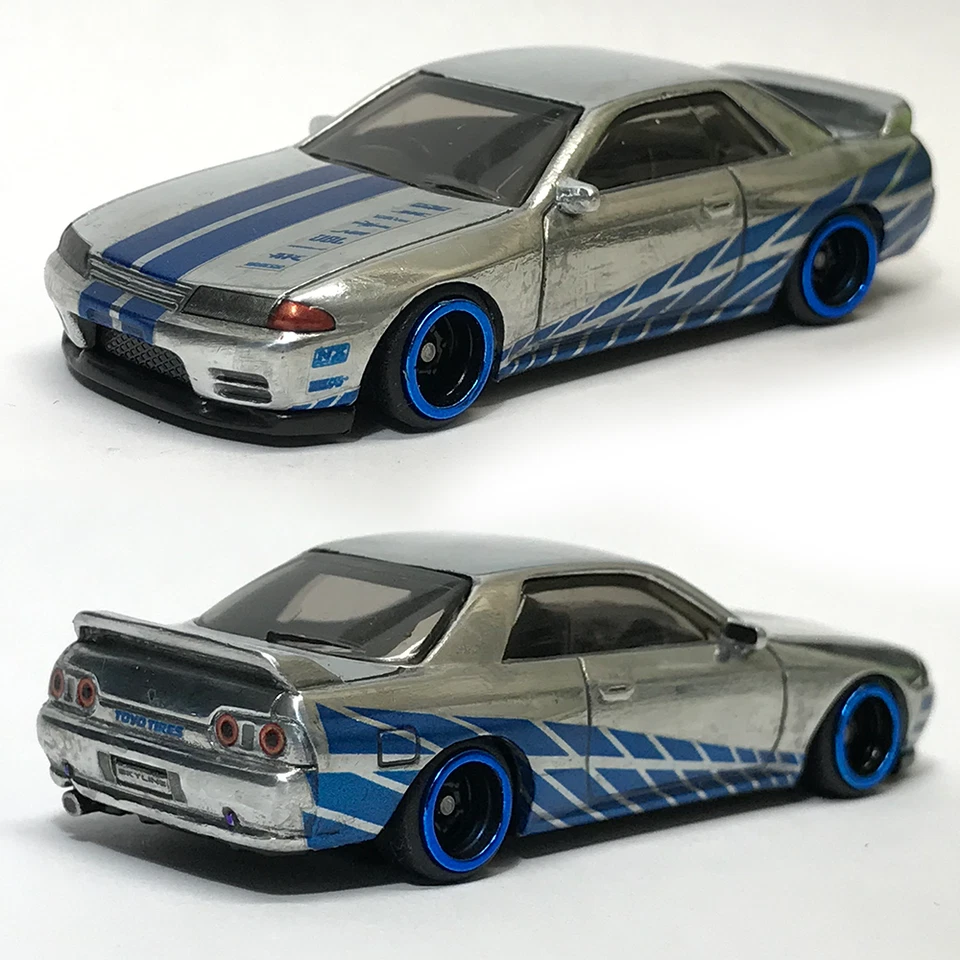 2 Fast 2 Furious Paul Walker / Brian's Nissan Skyline GTR R34 Livery for Hot - Image 4 of 4