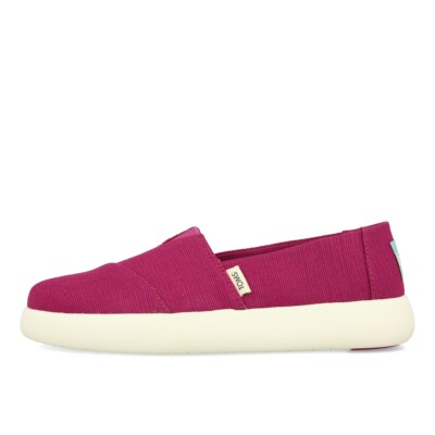 Toms Womens Alpargata Mallow Damen Dark Fuchsia Heritage Canvas Schuhe Slipper