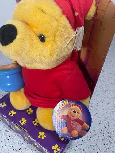 NEW- Vig Winnie-the-Pooh Plush- Sleepy Time Bear-Night Light-Fisher Price 1998 - Picture 12 of 14