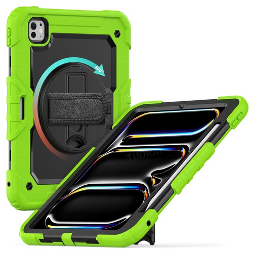Für iPad 5/6/7/8/9/10 Gen Air 4 5 6 Pro 11 13 Hybrid Outdoor Tasche Gurt Hülle - Bild 123 von 225