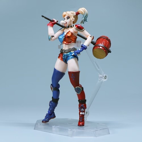 Revoltech No.015 EX Justice League Harley Quinn New Color Scheme Action Figure - Picture 4 of 14