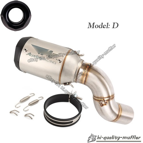 Silenciador tubo de escape fibra de carbono para Kawasaki Z900 2020-2024 motocicleta - Imagen 6 de 11