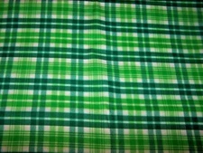 Wet Nose Designs SAFETY BREAK AWAY Dog Collar Lucky Dog Plaid Irish St Patricks