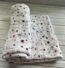 ADEN ANAIS Harry Potter Muslin Baby Blanket Swaddle Lovey Stars Lightning Bolt