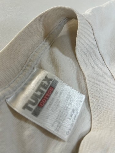 Camiseta de colección de los 90 Tultex Bull in Car se adapta a la camiseta mediana para hombre (derechos de autor) Hansen 96 - Imagen 16 de 19