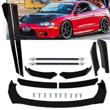 Bod Kit Front Bumper Lip Spoiler Splitter Side Skirt Rear For Mitsubishi Eclipse