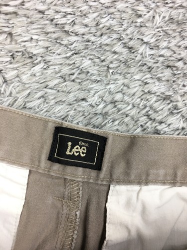 Vintage Lee Khaki Pants Womens Size 10 Brown Straight Leg 495-1427 - Picture 4 of 16