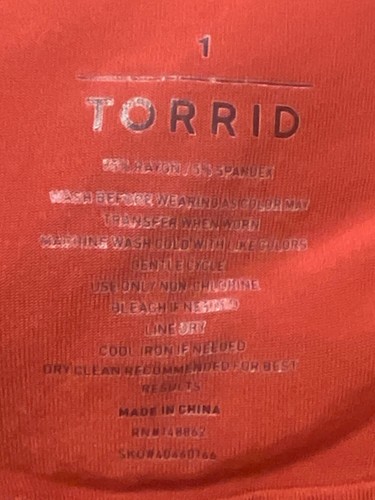 Torrid Burnt Orange Spaghetti Strap Maxi Dress Tank Top Sleeveless Size 1 14/16 - Picture 5 of 5