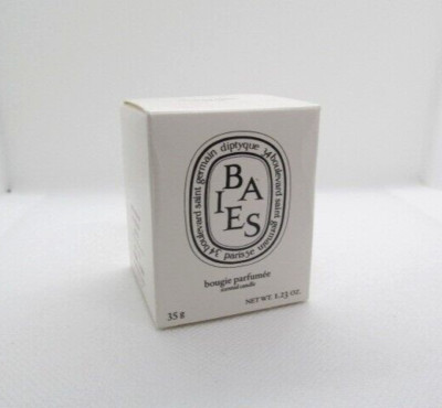 NIB Diptyque Baies Bougie Scented Candle Travel 35g 1.23oz BNIB