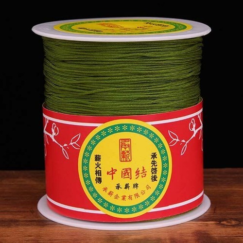 Nylon Chinese Knot Macrame Cord Braided Strings Thread Wire Line Women's Jewelry - Picture 19 of 42