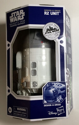 Star Wars Galaxy's Edge Outpost Design A Droid R2 UNIT + BONUS CARD - NEW