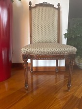 4 sedie sala da pranzo antiche. Eleganti da salotto.