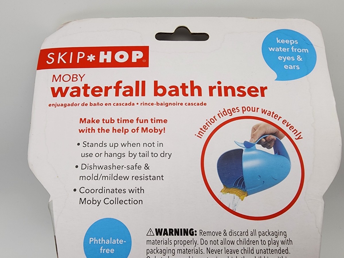 Control The Flow Rinser Baby Skip Hop Moby Baby Bath Rinse Cup
