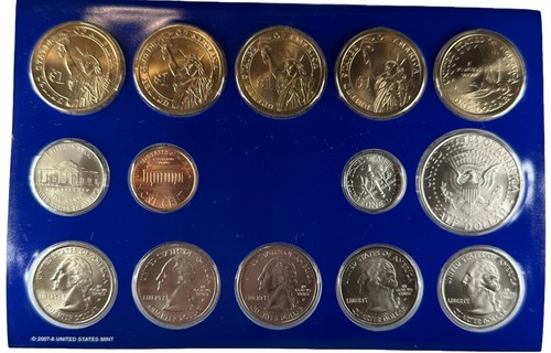 2008 US Mint Set in Original Plastic 28 Beautiful Coins with Satin Finish - Picture 7 of 7