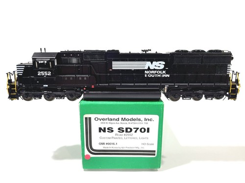 Overland OMI NS EMD SD70I Norfolk Southern #2552 HO modelo de latón #6616.1 | Zustand: Used