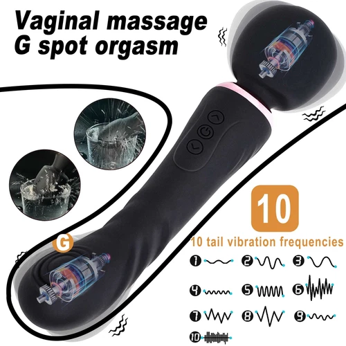 Sex Toys For Women Rechargeable G-spot Clit Vibrator Dildo Massager Adult Gifts - Picture 30 of 53