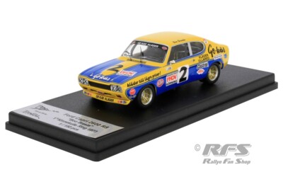 Ford Capri RS 2600 Boo Brasta Winner Kinnekulle Ring 1973 1:43 Trofeu RRse09 NEU