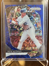 2020 Prizm Baseball No.66 Blue Donut Circles Prizm PETE ALONSO #/199 NY Mets