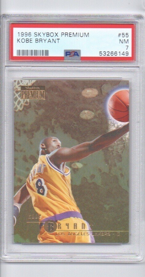 その他 KOBE BRYANT 1996 SKYBOX PREMIUM RC PSA 7 1996 Skybox Premium #55 Kobe Bryant Rookie PSA 7 Near Mint