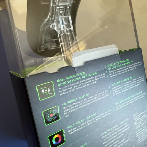 NEW SEALED Razer Mamba 2012 4G Wireless Optical Gaming Mouse With Charging Dock - Picture 7 of 13