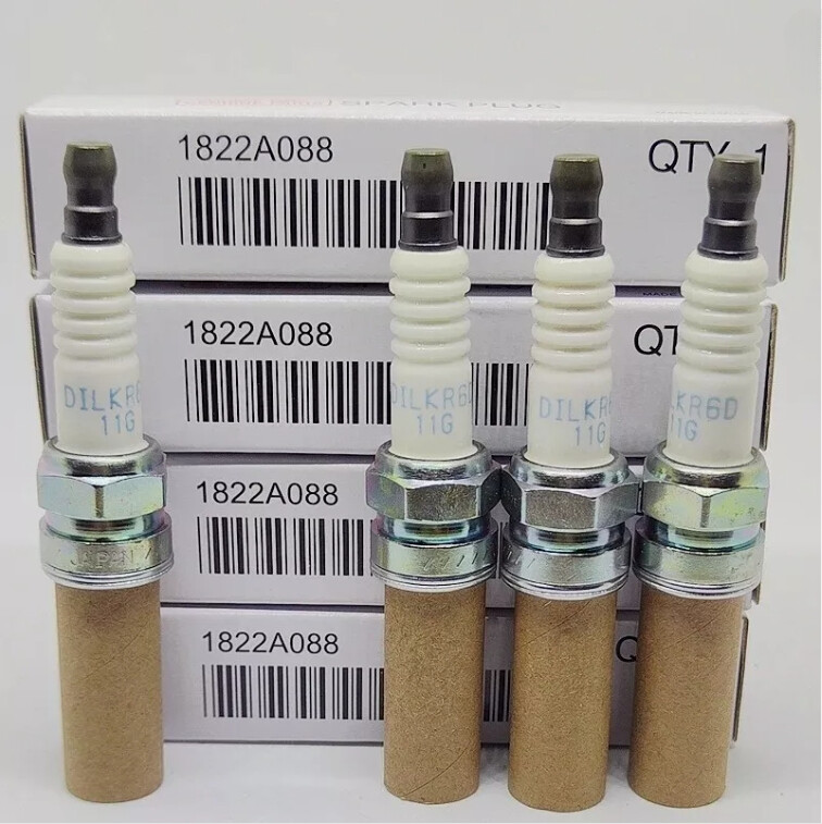 4PCS Genuine 1822A088 DILKR6D11G Spark Plugs FIT For Outlander 2.4 14-18