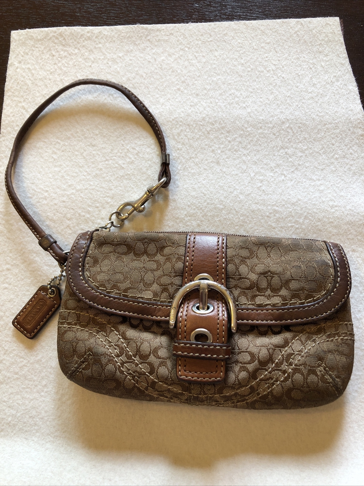 Vintage coach wristlet eBay