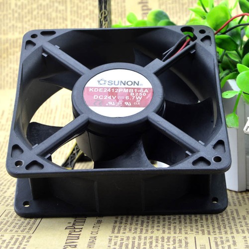 SUNON KDE2412PMB1-6A DC24V 6.7W 120x120x38mm Inverter cooling fan New - Picture 3 of 5