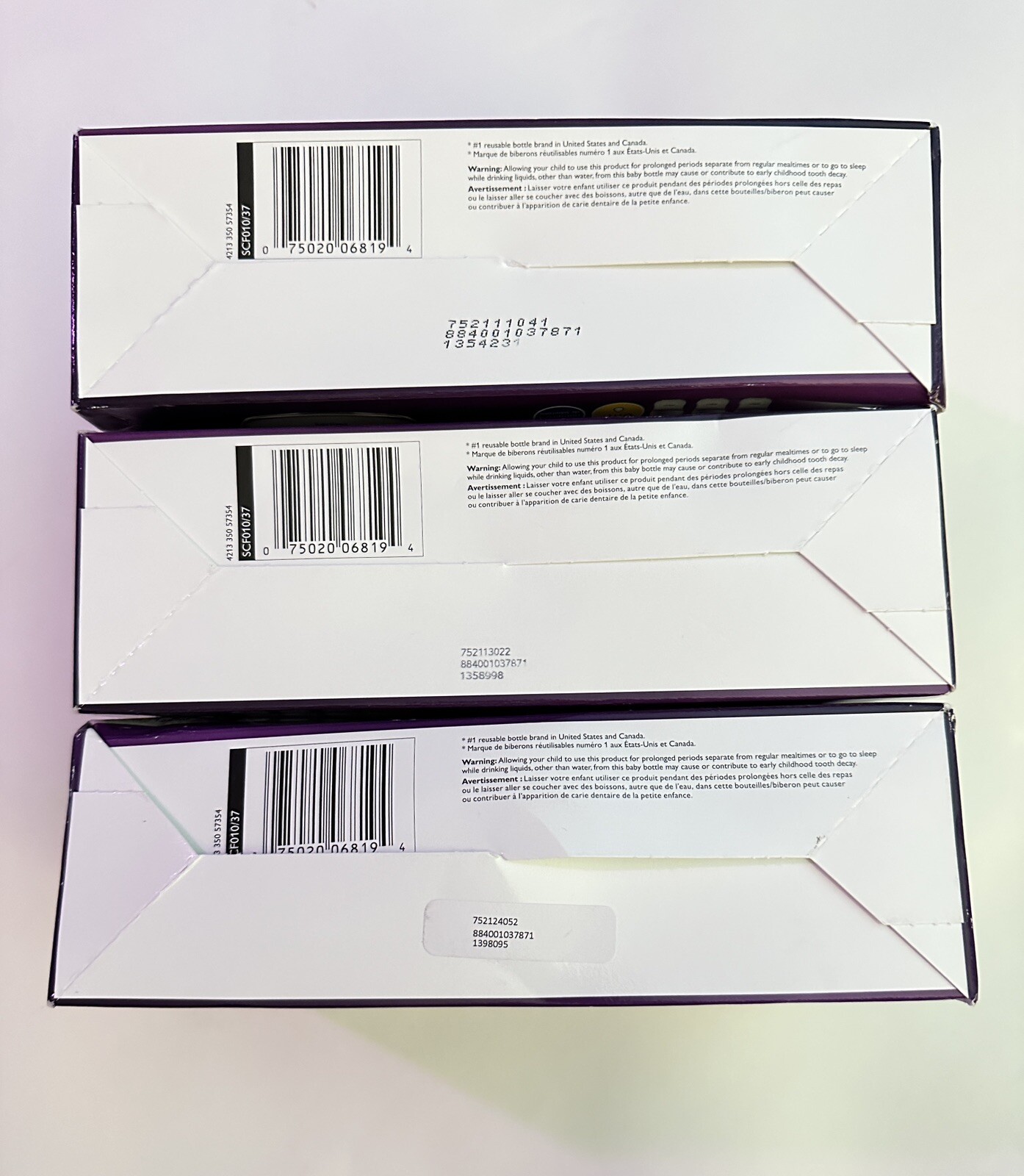 Lot of 9 NEW Philips Avent Natural Baby Bottles 3 - 3 Packs 125 ml 4 oz BPA free