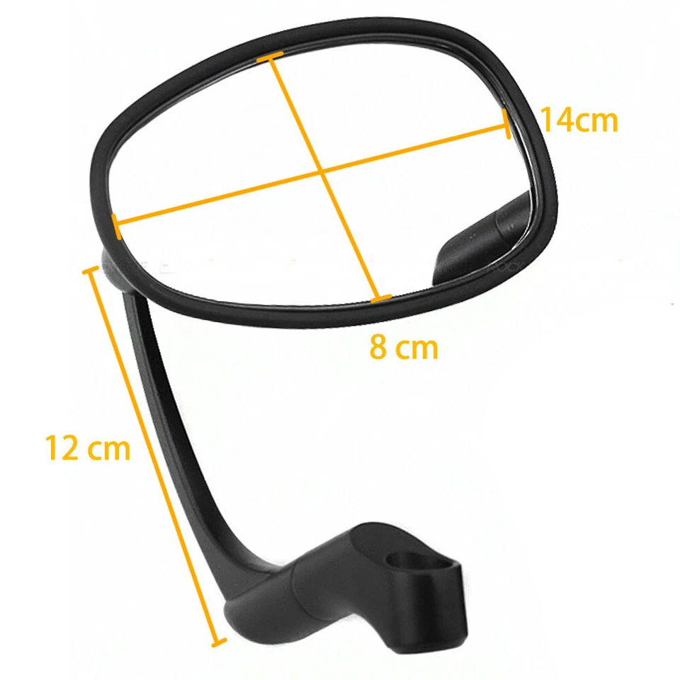 Espejo retrovisor café para Yamaha XJR 400 1300 XSR 700 900SR VIPER Virago Foto 4 de 4