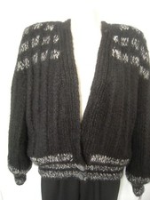 Vintage Mohair Jacket Sweater Sz S/m