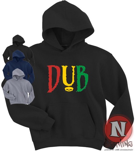 Reggae DUD hoodie hooded top hoody kids children's hood fashion rasta Bob Marley - Picture 1 of 4