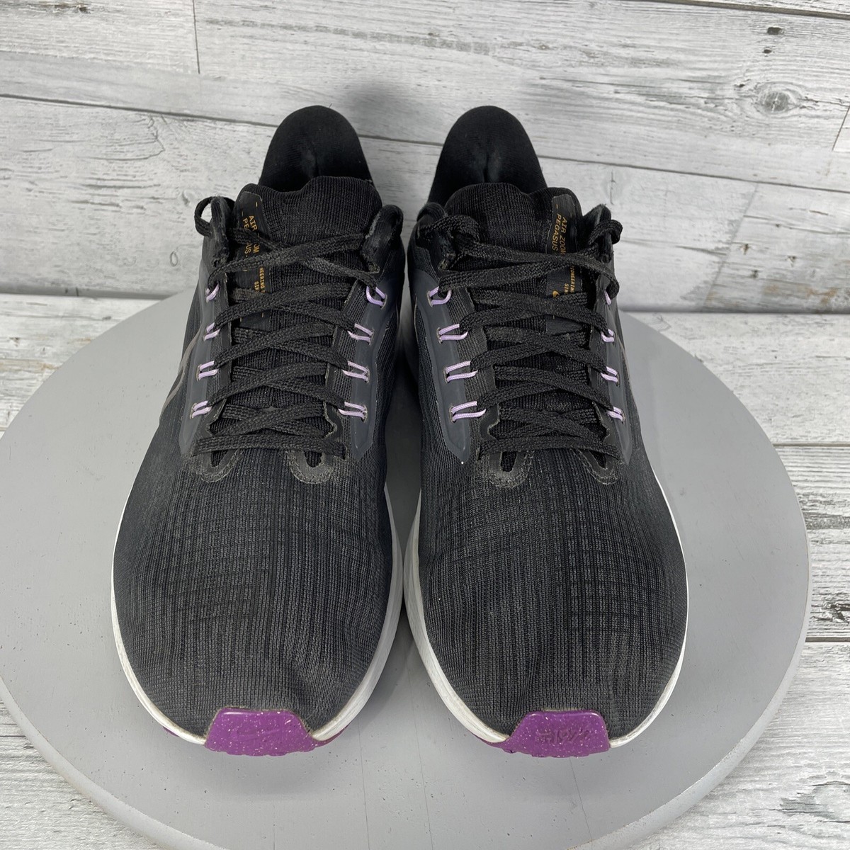 Nike Air Zoom Pegasus 39 Mens Running Shoes Size 7.5 Black 