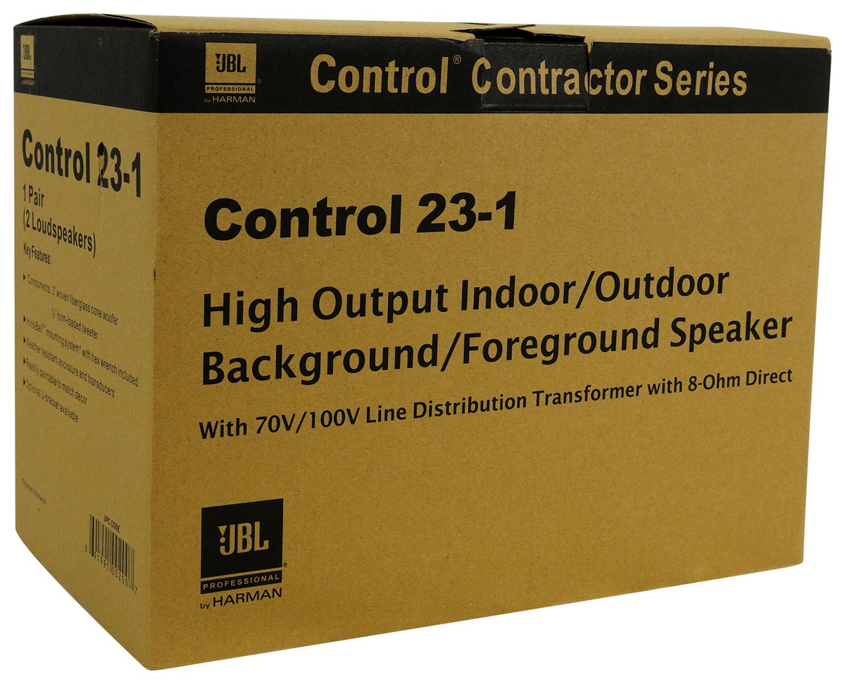 2 JBL Control 23-1 3
