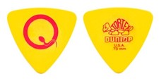 Queens of the Stone Age Josh Homme Yellow Guitar Pick 2014 Clockwork Tour QOTSA