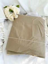 Hudson Park Collection Pumice Twin Flat Sheet Pima Cotton 500 TC