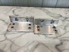 90 Mercury Marino 7.4 L 454 Barca Motore Alluminio Angolo Di Montante Staffe Set
