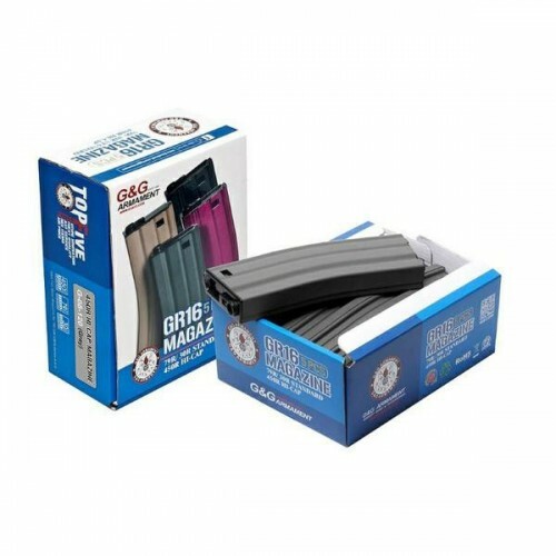 G&G Set 5 Caricatori HI-CAP 450 Colpi Per M4/M16 Grigi-image