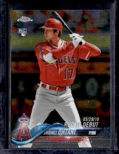 2018 Topps Chrome Update Rookie Debut Shohei Ohtani #HMT32 (RC)