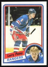 1984-85 Topps Larry Patey New York Rangers #111